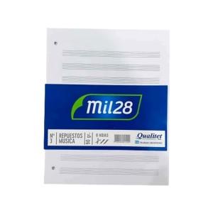 MIL28 REPUESTO N°3 MUSICA x 8hj